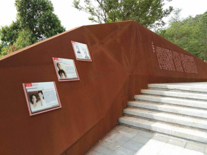 黔西南耐候钢挡土墙
